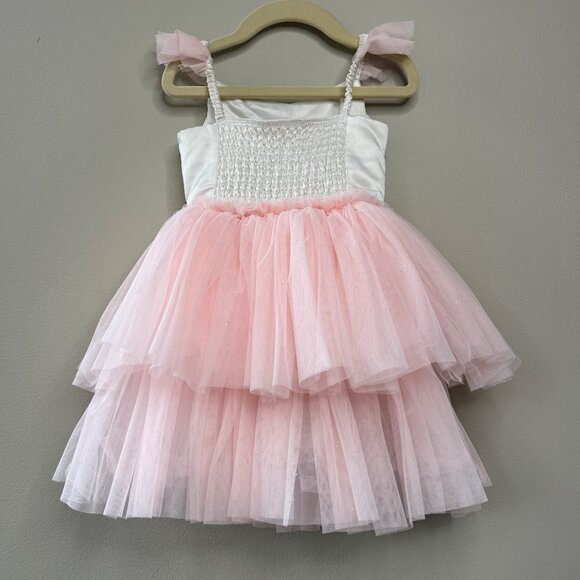 DISNEY Tinker Bell Ariel Belle Tutu Leotard 4 4T Animators Collection Dress Up - Picture 2 of 12